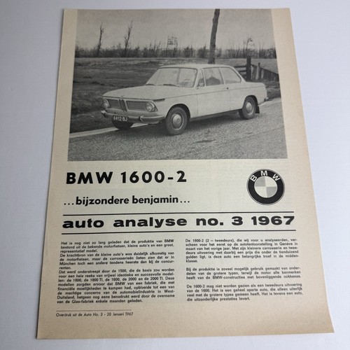Bmw 1600 test - 1600-2, analyse