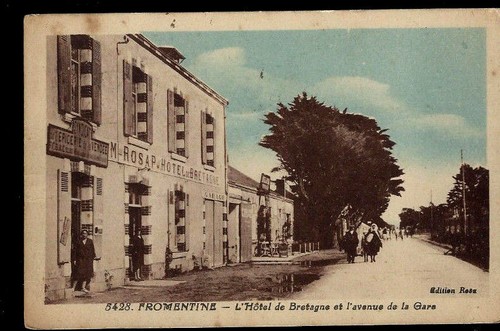 Cpa fromentine hotel - cpa,