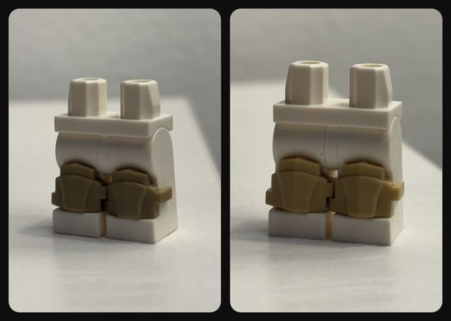 Lego custom military knee - custom,