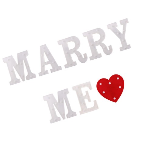 Lettres lumineuses marry - lumineuses, me