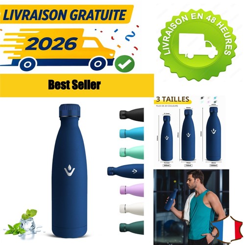 Gourde isotherme 750ml grsta - isotherme,