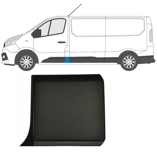 Moulure montant porte - , avant