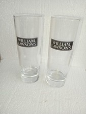 Lot verrres whisky william - 2, a