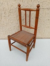 Petite chaise ancienne pour poupée ancienne mobilier de poupée