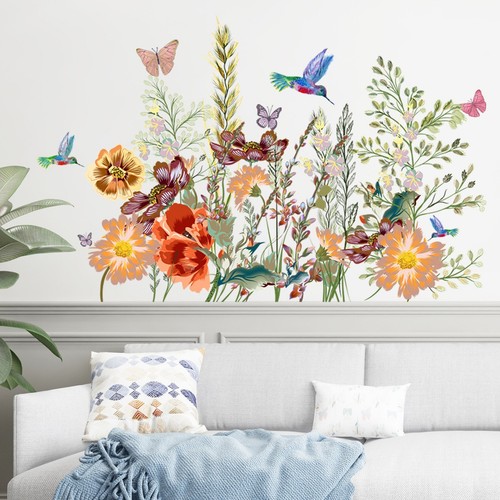1xflower herbe papillon art - herbe,