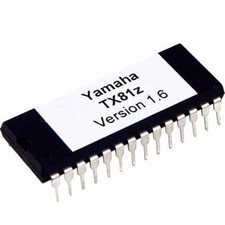 Yamaha TX81z Updated Firmware EPROM Version 1.6 Plus récentes OS Upgrade Update