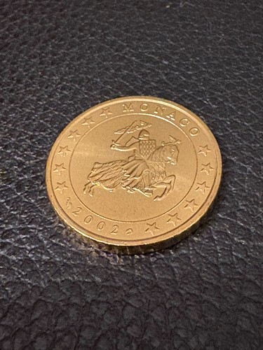 Pièce centimes monaco - de,