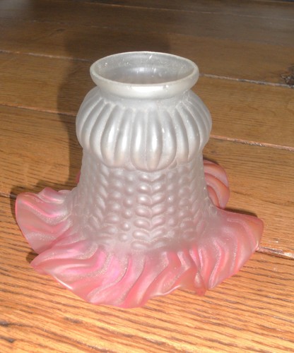Ancien abat jour verre - abat, en