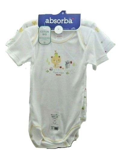 Absorba lot deux bodys - absorba,