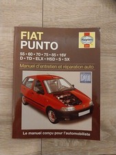Revue technique MANUEL HAYNES FIAT PUNTO 55 60 70 75 85 16V D TD ELX HSD S SX