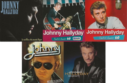 Johnny hallyday lot 5 - hallyday,