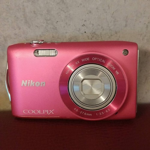 Nikon coolpix s3300 pink - coolpix,