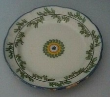 Assiette en faïence de Waly époque XIXème