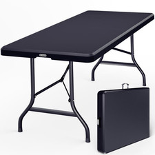 Table de Camping Pliante en Plastique Table de Jardin pour 8 Personnes