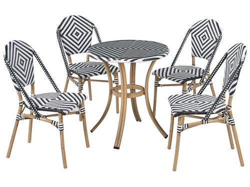 Beliani set table et - -,