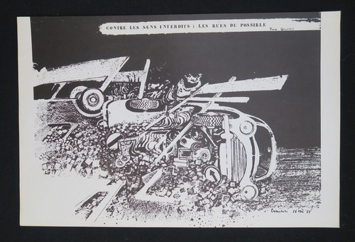Affiche mai barricades - affiche, 68
