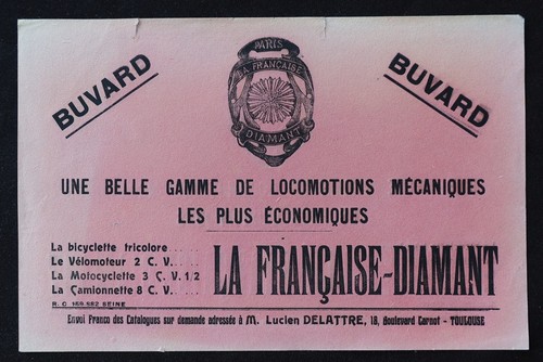 Buvard francaise diamant - la,