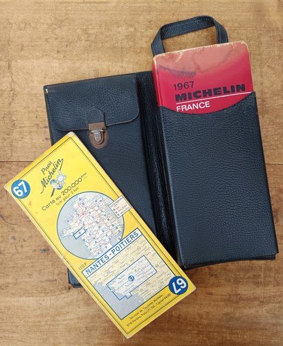 Ancien porte cartes routières - ancien, porte-cartes