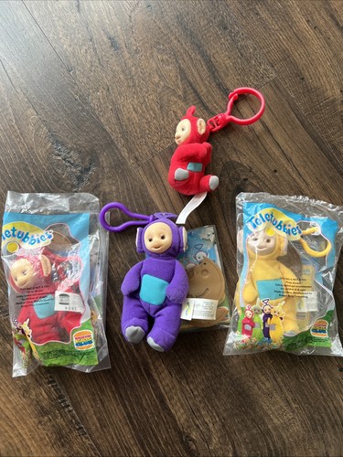 Set teletubbies clip on - of,
