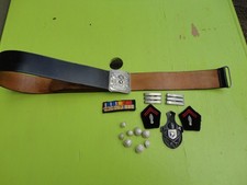 insigne medaille ceinturon de pompier