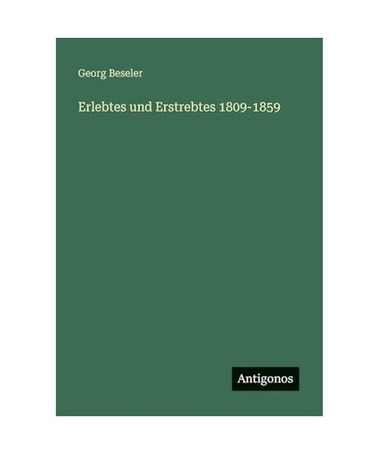 Erlebtes und erstrebtes - und,