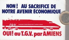 C40 train. SNCF. TGV. par Amiens