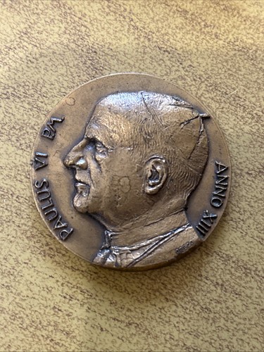 Médaille vatican pape paolo - pape,