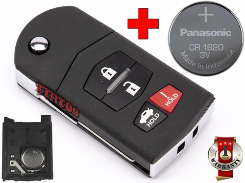 Coque clé pour mazda 5 - 3,