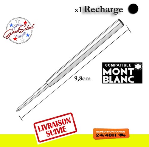 Recharge noir bille - recharge, bille/m