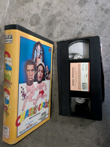 Vhs chassés croisés - vhs, rare