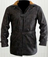 Manteau veste cuir - manteau,