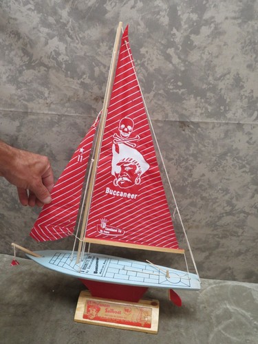 Vintage pond yacht buccaneer - vintage,