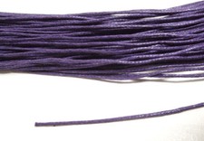Fil cordon coton ciré 1mm - coton, 50