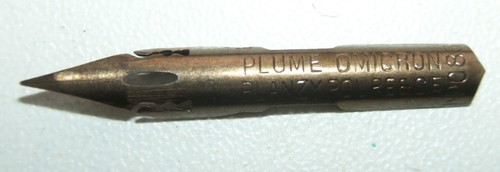 Ancienne plume omicron - ancienne,