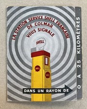 Shell Colmar / Pompe à Essence : Document vers 1930