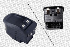 Contacteur lève-vitre avant gauche pour 206, 306, 2 boutons 6490J2