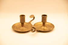 PAIRE Anciens Bougeoirs Chevet