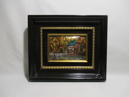 Ancien cadre tableau - ancien, emaux