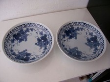 Deus assiettes asiatique signées. Two plates signed . Asia  