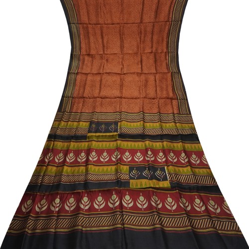 Saris vintage rouge brique - vintage,