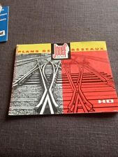 CATALOGUE JOUEF-1962-plans et décors réseaux train ho manuel pratique 