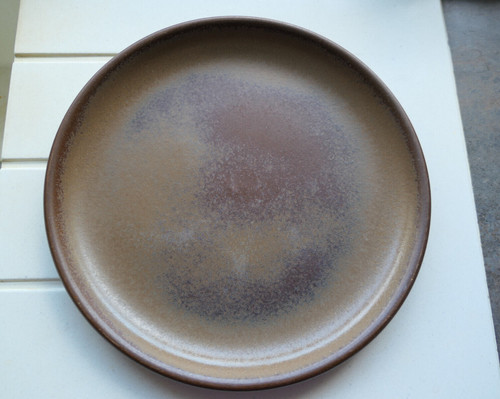Plat rond grès flammé - grès,