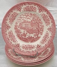 4 ASSIETTES A DESSERT FAIENCE