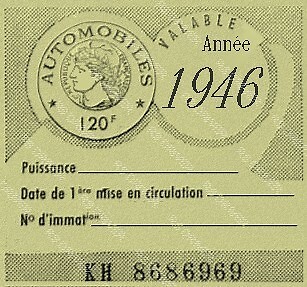 Vignette 1946 voiture - vignette,