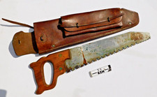 FRANCE : RARE REGLEMENTAIRE SCIE EGOINE + ETUI CUIR