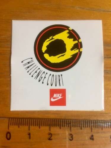 Sticker nike challenge court - challenge,