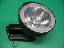 LAMPE TORCHE PROJECTEUR ALUMINIUM VINTAGE VARTA 6V AMPOULE NEUVE SANS PILE