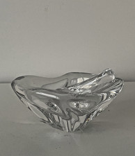 DAUM France cendrier pilon en cristal.