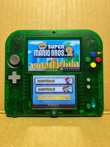 Console nintendo 2ds green - console,