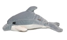 Doudou peluche Dauphin gris